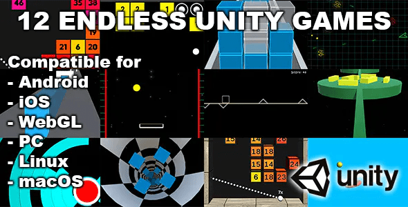 12 Endless Unity Games Bundle